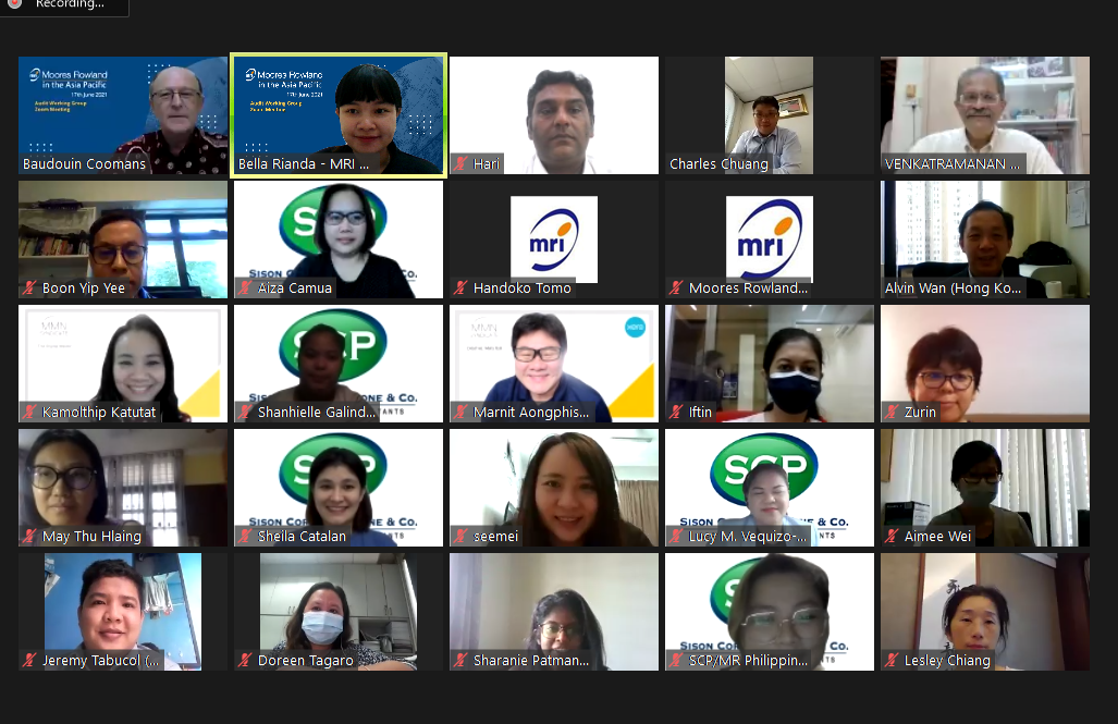 Moores Rowland Asia Pacific Audit Working Group Meeting